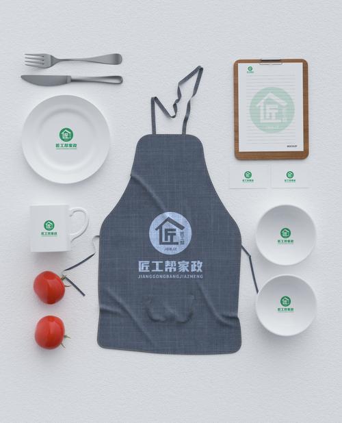 logo家政服务行业匠工帮家政信息咨询管理服务logo